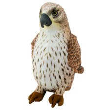 Vándorsólyom plüss játék barna 30 cm plüssfigura