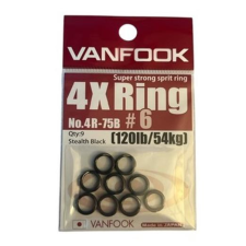 Vanfook 4R-75B 4X Ring 6 karika 9db horgászkiegészítő