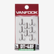  Vanfook DT-48F 12 hármas horog 8db horog