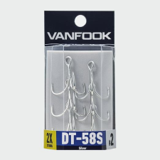  Vanfook DT-585 8 hármas horog 8db horog