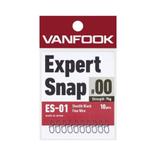  VANFOOK EXPERT SNAP ES-01-00 kapocs, 10 db/csg horgászkiegészítő