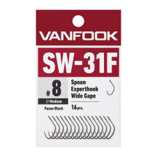  Vanfook SW-31F 6 szakáll nélküli horog 16db horog