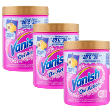 Vanish Oxi Action Folteltávolító por 3x970g tisztító- és takarítószer, higiénia