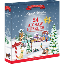 Vánoční jármű adventi naptár puzzle puzzle, kirakós