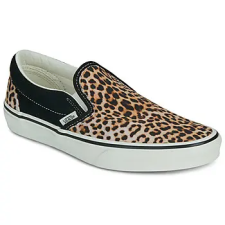 Vans Belebújós cipők Classic Slip-On BLACK/LEOPARD Fekete 36 női cipő