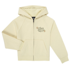 Vans Pulóverek BUTTERFLY COCOON ZIP HOODIE ALMOND Bézs 12 / 14 Jahre