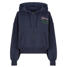 Vans Pulóverek Ladywall Retro Zip Hoodie Kék EU L női pulóver, kardigán
