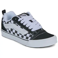 Vans Rövid szárú edzőcipők Knu Skool CHECKERBOARD BLACK/TRUE WHITE Fekete 35 gyerek cipő