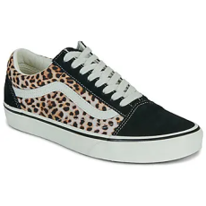 Vans Rövid szárú edzőcipők Old Skool BLACK/LEOPARD Fekete 35