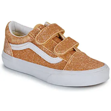 Vans Rövid szárú edzőcipők Old Skool V GLITTER Apricot Glow Arany 29 gyerek cipő