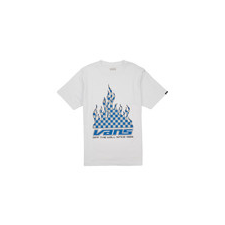 Vans Rövid ujjú pólók REFLECTIVE CHECKERBOARD FLAME SS Fehér 8 / 10 Jahre gyerek póló