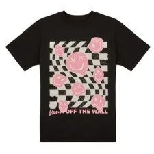 Vans Rövid ujjú pólók TWISTED JOY SS Fekete 6 éves gyerek póló