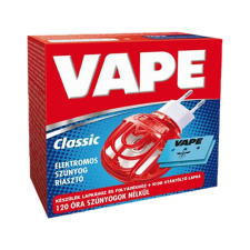 Vape Classic elektromos szúnyogirtó készülék lapkához és folyadékhoz + utántöltő elektromos állatriasztó