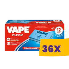 VAPE elektromos szúnyogirtó utántöltő lapka 30db (Karton - 36 csomag) tisztító- és takarítószer, higiénia