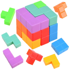 Varázslatos színes Tetris kocka társasjáték