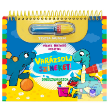 Varázsolj színeket - Dinoszauruszok gyermek- és ifjúsági könyv