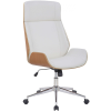  Varel modern irodai szék forgószék fehér-natúr 314575