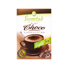 Variocommerce Sweetab diabetikus Cappuccino 10*10g Csokis diabetikus termék
