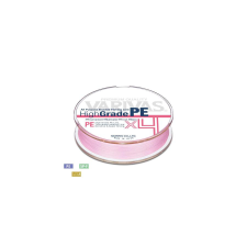 Varivas HIGH GRADE PE X4 MILKY PINK 100m #0.8 0.148mm 15lb horgászzsinór