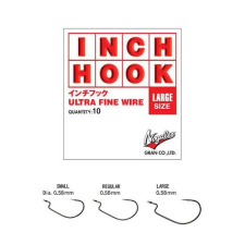 Varivas Offset Nogales Inch Hook Small horog 10 db/csg horog