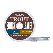  Varivas Trout Shockleader Fluorocarbon 30m 0.117mm 2lb előkezsinór horgászzsinór
