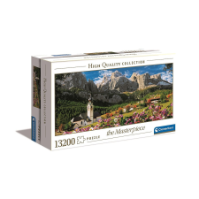 Városok Dolomitok Sellagruppe 13200 db-os puzzle Clementoni puzzle, kirakós