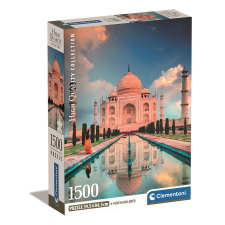 Városok India Taj Mahal 1500 db-os Compact puzzle Clementoni puzzle, kirakós