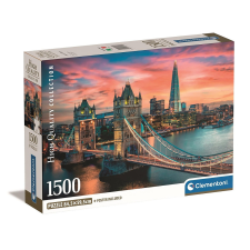 Városok London Twilight 1500 db-os Compact puzzle Clementoni puzzle, kirakós