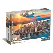 Városok New York Sunset 500 db-os puzzle Clementoni puzzle, kirakós
