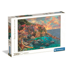 Városok Olaszország Manarola 2000 db-os puzzle Clementoni puzzle, kirakós