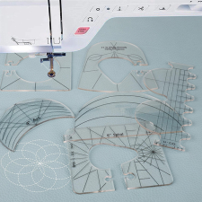  Varró sablonok dekorációs kellék