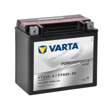 Varta 12v 18ah 250A AGM motor akkumulátor bal+ YTX20-BS 518902026A514 egyéb motorkerékpár alkatrész
