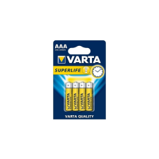 Varta 2003 - 4 db cink-szén elem SUPERLIFE AAA 1,5V ceruzaelem