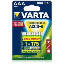 Varta 5670 - 3+1 db tölthető elem ACCU AAA Ni-MH/800mAh/1,2V ceruzaelem