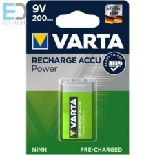 Varta Akku 9V 200mah NIMH Accu 9 v-os elem