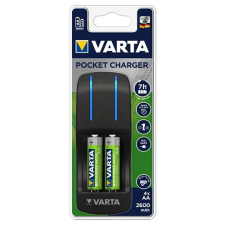 Varta Akkumulátor töltő VARTA Pocket  + AA 2600 mAh x 4 (R2U) világítás