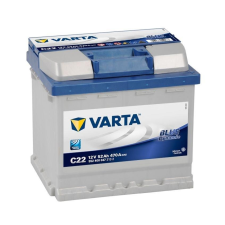 Varta Blue - 12v 52ah - autó akkumulátor - jobb+ autó akkumulátor