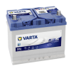 Varta Blue Dynamic EFB 12V 72Ah 760A Jobb+ ázsiai autó akkumulátor