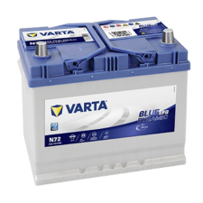 Varta Blue Dynamic EFB 12V 72Ah 760A Jobb+ ázsiai autó akkumulátor autó akkumulátor