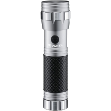 Varta Brite Essential F10 Zseblámpa - Ezüst/Fekete elemlámpa