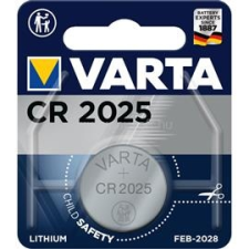 Varta CR2025  lítium gombelem 1db/bliszter (6025112401) gombelem