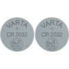 Varta CR2032 lítium gombelem, 3 V, 230 mA, 2 db, Varta BR2032, DL2032, ECR2032, KCR2032, KL2032, KECR2032, LM2032 (6032101402)
