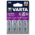 Varta Elem, AA ceruza, 4 db, lítium,  