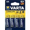 Varta Elem, AA ceruza, 4 db, VARTA "Longlife"