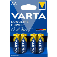 Varta Elem, AA ceruza, 4 db, VARTA &quot;Longlife Power&quot; ceruzaelem