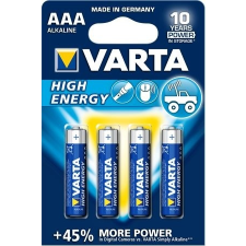 Varta Elem, AAA mikro, 4 db, VARTA &quot;Longlife Power&quot; ceruzaelem