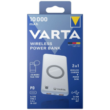 Varta Hordozható akkumulátor VARTA Portable Wireless Power Bank 10000mAh 57913101111 power bank