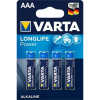 Varta Longlife Power alkáli Mni ceruzaelem AAA 1.5 V (4db/csomag)  (4903121414) (4903121414)
