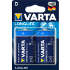 Varta Longlife Power / High Energy Alkaline alkáli 4920 góliátelem LR20, HR20 2db/csom.