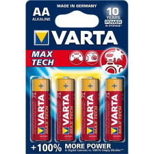 Varta MaxTech Alkáli elem AA/LR6 1.5 V (4db/csomag)  (4706101404) (4706101404) ceruzaelem